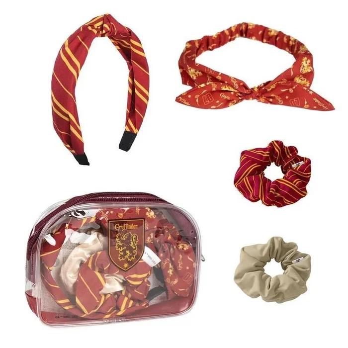 CERDÁ LIFE’S LITTLE MOMENTS – Neceser Transparente con Accesorios para el Pelo de Harry Potter – Licencia Oficial Warner Bros, Multicolor