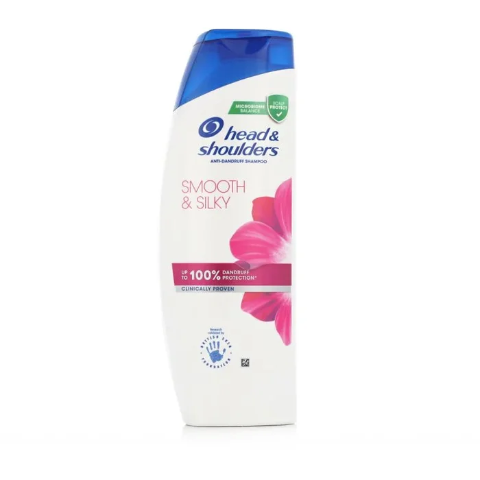 Champú anticaspa head & shoulders smooth & silky 400 ml