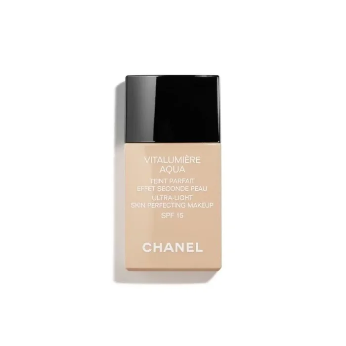 CHANEL Vitalumière Aqua 30 ml Botella Líquido 30 Beige