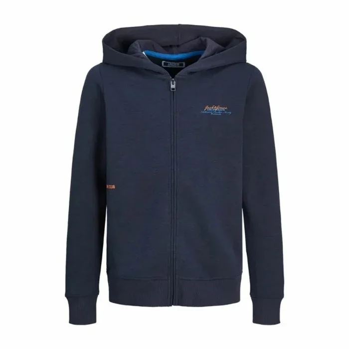 Chaqueta Deportiva para Hombre Jack & Jones Jack and Jones great B2S Logo Zip Navy 8 Años