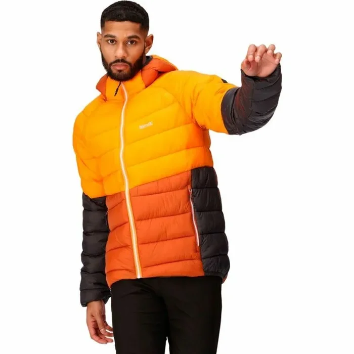 Chaqueta Impermeable para Hombre Regatta Harrock II Ora Naranja Oscuro M