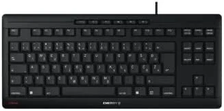 CHERRY STREAM KEYBOARD TKL teclado USB QWERTZ Croata, Esloveno Negro