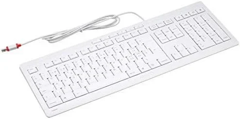 CHERRY STREAM teclado USB QWERTZ Alemán Blanco