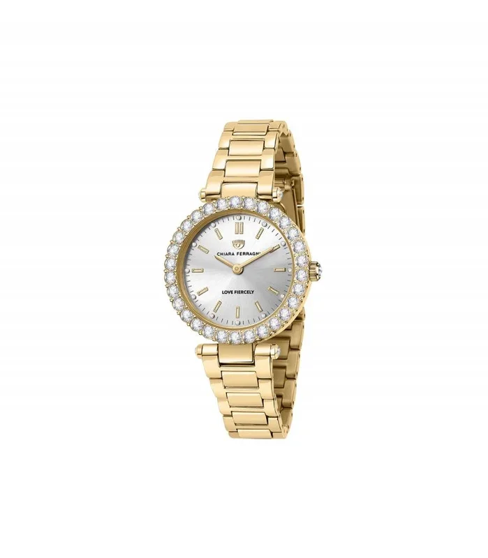 Chiara Ferragni Reloj Mujer Analogico Cuarzo con Correa de Acero Inoxidable R1953103501