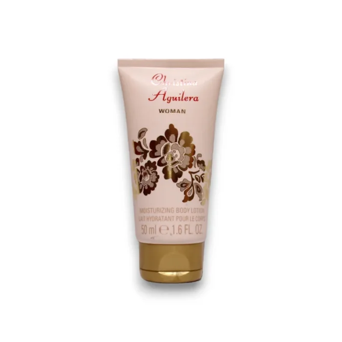Christina Aguilera WLP-22915 Body Lotion 50 ml Hidratante corporal con fragancia femenina suave, ideal para piel sedosa y fresca, uso diario unisex