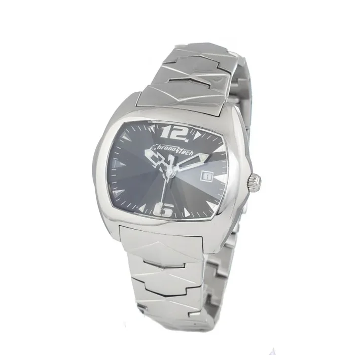 Chronotech Reloj Analógico para Hombre de Cuarzo con Correa en Acero Inoxidable CT2188L-02M