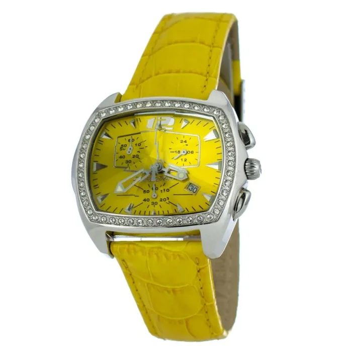 Chronotech Reloj Analógico para Mujer de Cuarzo con Correa en Cuero CT2185LS-05