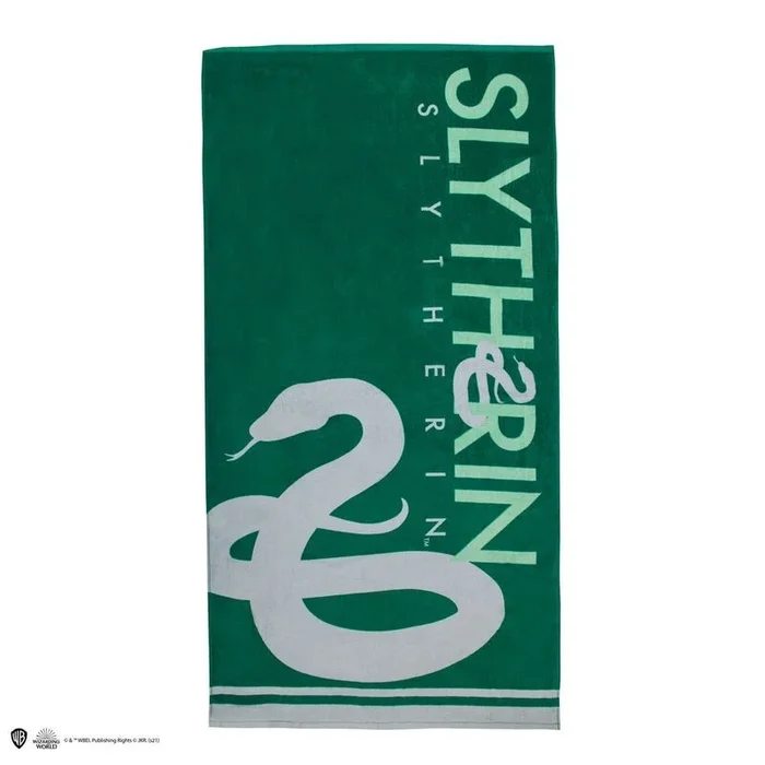 Cinereplicas Harry Potter – Toalla de playa de Slytherin – Licencia oficial