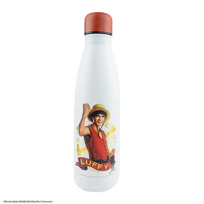 Cinereplicas ONE PIECE – Botella Térmica Luffy – 500ml – Licencia Oficial