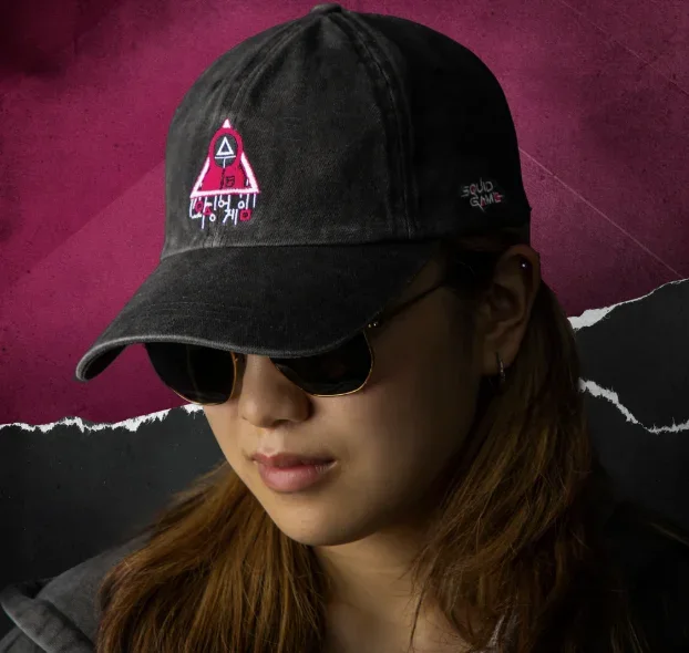 Cinereplicas Squid Game – Gorra de béisbol Soldier – 54-60 cm Circunferencia de la Cabeza – Licencia Oficial