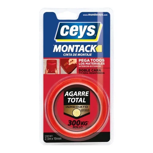 Cinta montack, blister