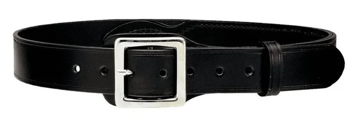 Cinturón del piel con doble refuerzo en la zona de la funda Hebilla 4 cm Vega Holster 1V51