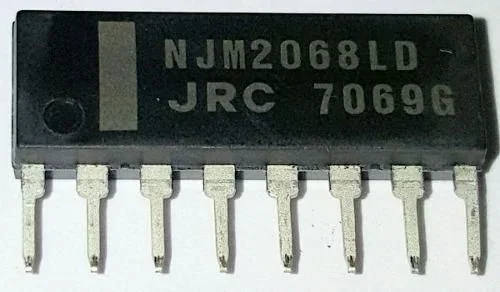 Circuito Integrado En Linea SIP8 NJM2068LD