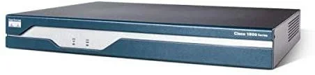 Cisco 1841 router Ethernet rápido Negro, Azul