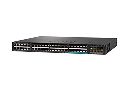 Cisco Catalyst WS-C3650-48TS-L switch Gestionado L3 Gigabit Ethernet (10/100/1000) 1U Negro