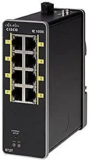 Cisco IE-1000-6T2T-LM switch Gestionado Fast Ethernet (10/100) Negro