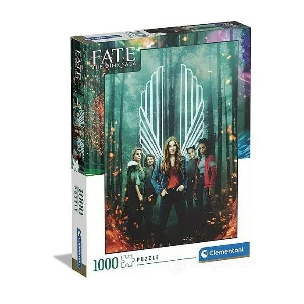 Clementoni – Puzzle 1000 Fate The Winx Saga Puzzle Adulto 1000 Piezas, Puzzle De Series A Partir De 10 Años (39687)