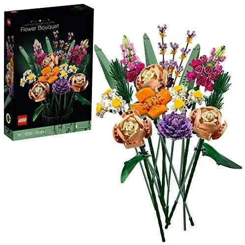 Colección botánica: ramo de flores