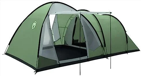 Coleman Tienda de campaña familiar Waterfall 5 Deluxe, tienda de campaña para 5 personas con sala de estar y dormitorio independientes, fácil de montar, tienda de campaña para 5 personas, 3000 mm de altura, talla única