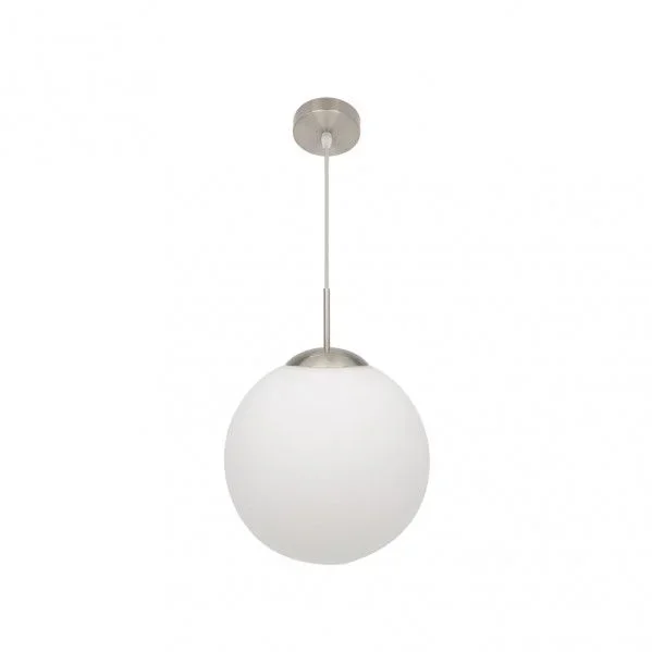 Colgante Astro 1xe27 Blanco/niquel Regx30x30 Cm marca FABRILAMP