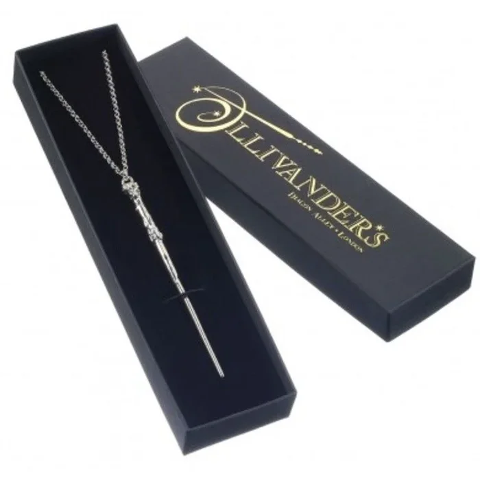 Colgante harry potter varita harry baño de plata