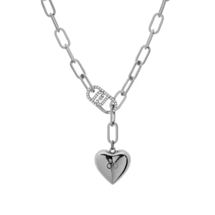 Colgante mujer liu jo lj2791 plateado