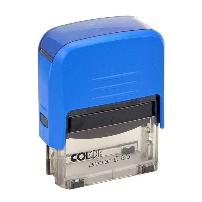 Colop sello printer c20 formula » revisado » almohadilla e/20 14x38mm azul