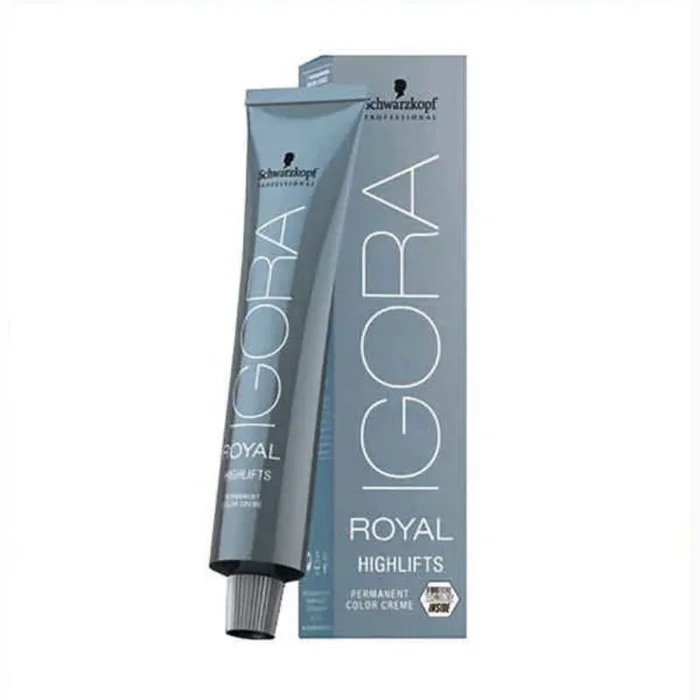 Coloración permanente en crema igora royal highlifts schwarzkopf nº 10-1 (60 ml)