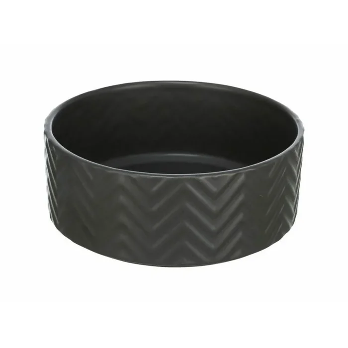 Comedero para perro trixie negro ø 16 cm 900 ml