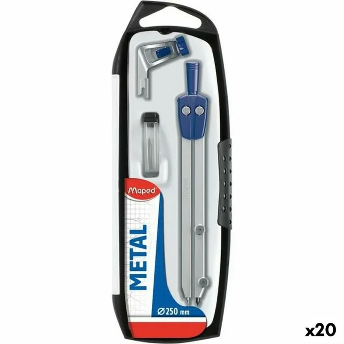 Compás maped 3 piezas metal (20 unidades)