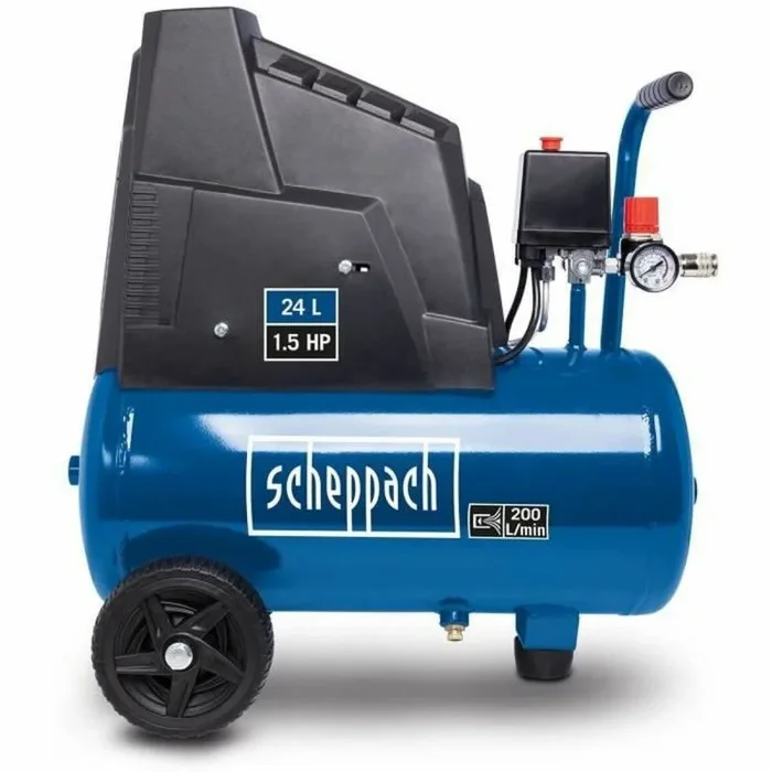 Compresor de aire scheppach hc30ox horizontal 1100 w 8 bar 24 l