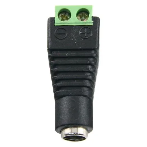 Conector Alimentacion Dc Hembra A Tornillo 5,5×2,1 Con285
