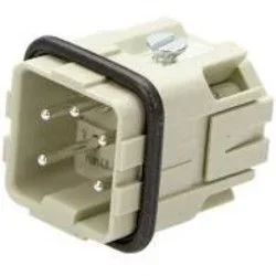 Conector HAN Macho Han A 5 Pin 4+PE 10A 400V