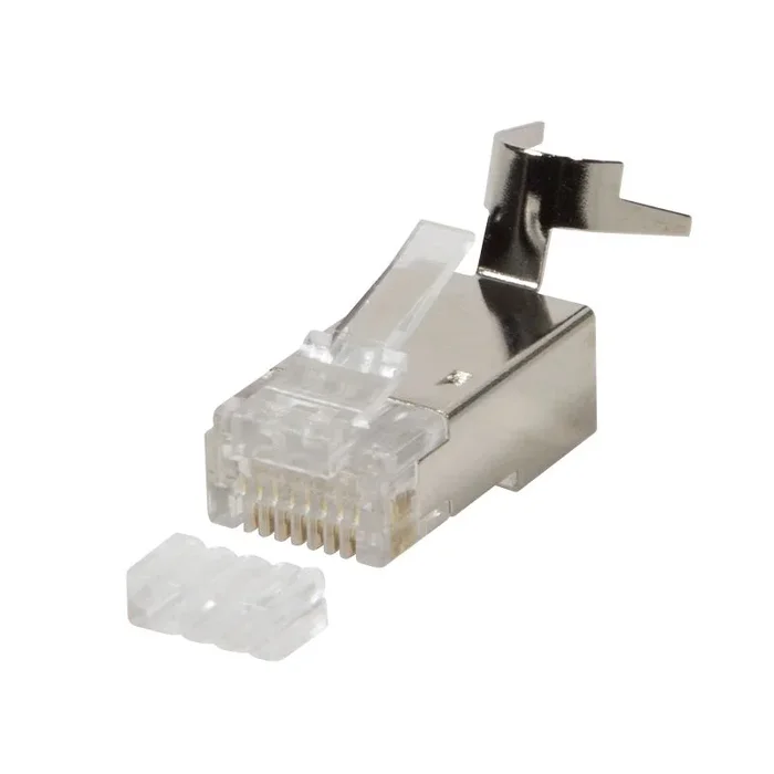 Conector RJ45 FTP Cat7 Blindado