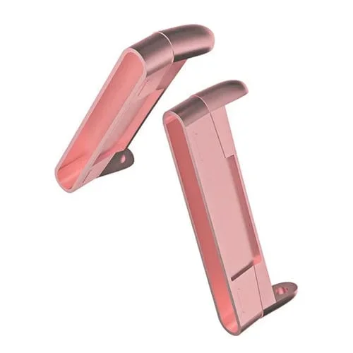 Conectores de Correa Reloj Fitbit Versa 4 Versa 3 Sense 2 (Rosarosa) 1 Par