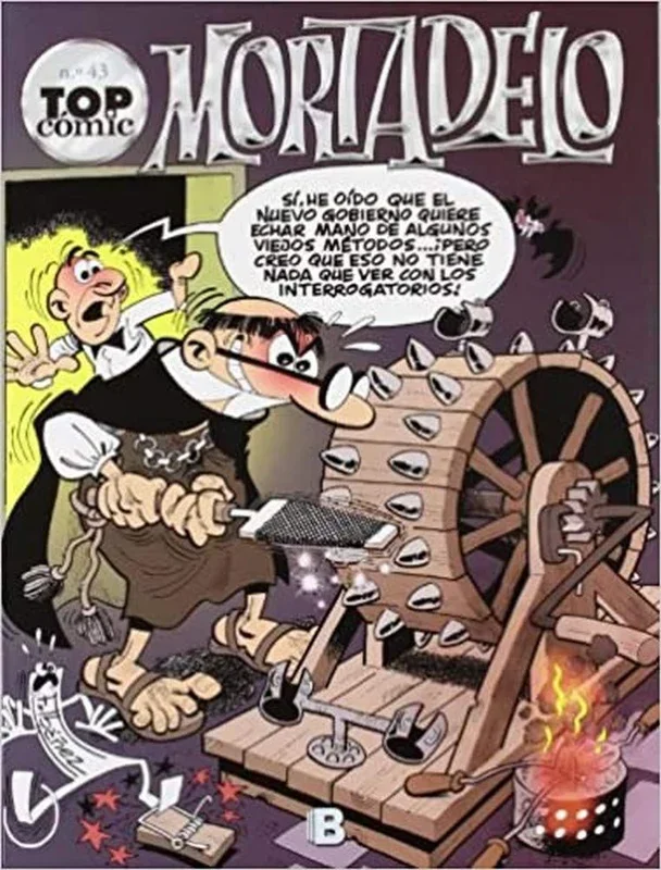 Contra el «gang» del chicharrón | El profeta Jeremías (Top Cómic Mortadelo 43) (Bruguera Clásica)