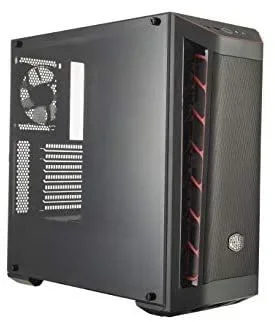 Cooler master / caja master mb511 / midi tower / negro-rojo / mcb-b511d-kann-s00