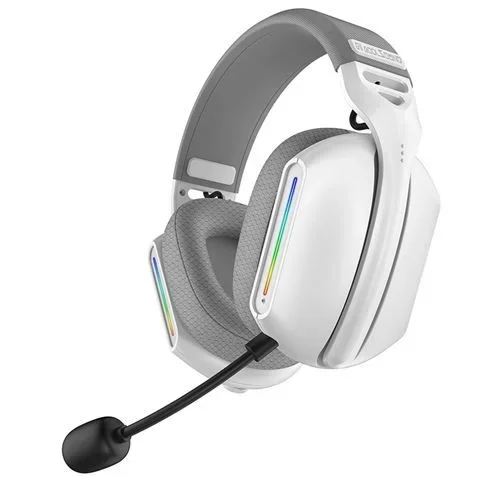 Coolsound auricular gaming g11 bluetooth – iluminación rgb – color blanco