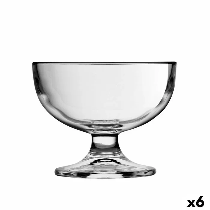 Copa de helados y batidos crisal primavera 280 ml (6 unidades)