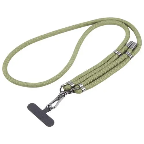 Cordón Largo Antipérdida Ajustable para Teléfono Móvil (Verde)