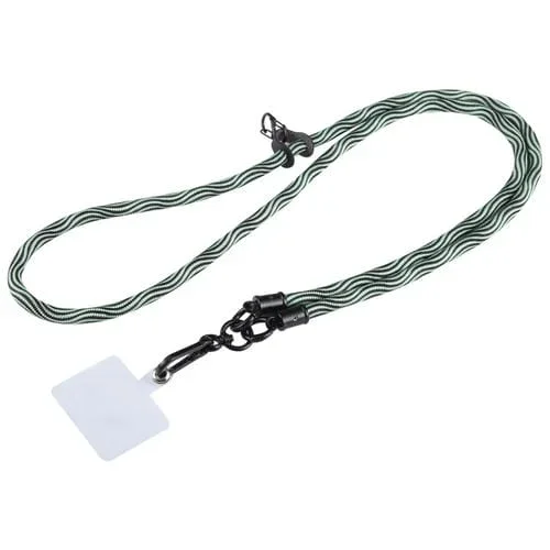 Cordón Universal para Teléfono con Patrón S (Verde Claro)