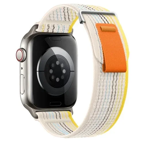 Correa de Nailon Doble Sección Apple Watch Series 4 40mm (Luz de Estrellas)