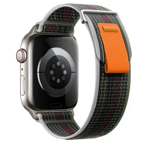 Correa de Nailon Doble Sección Apple Watch Series 5 40mm (Medianoche)