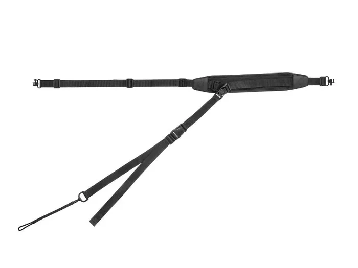 Correa de neopreno ajustable Gamo, ideal para caza y tiro deportivo, mayor estabilidad y comodidad, diseño ergonómico, resistente y compatible con rifles y carabinas.