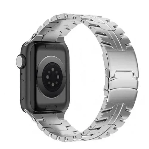 Correa de Reloj Acero y Titanio Apple Watch Series 4 44mm (Plateada)