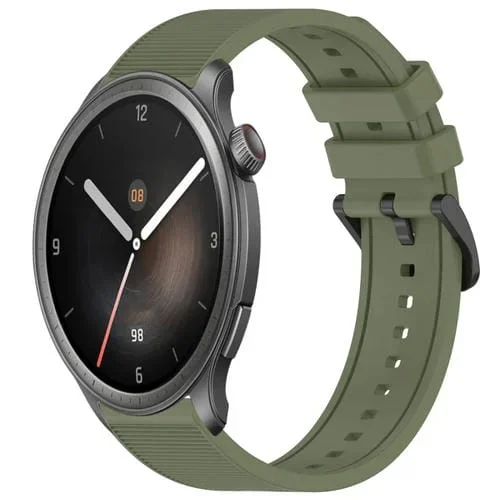 Correa de Reloj Amazfit Balance silicona texturizada 22mm (Verde)