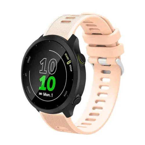 Correa de Reloj Amazfit GTS 2 Mini 20mm Sarga de Silicona (Rosa Arena)
