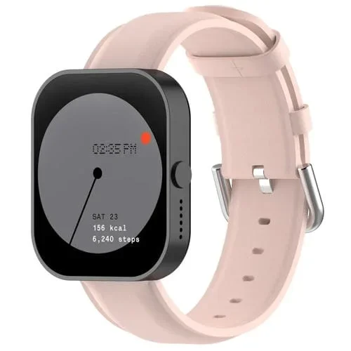 Correa de Reloj cmf Watch Pro D395 Cuero Genuino Cola Redonda 22mm (Rosa)