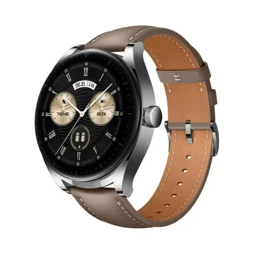 Correa de Reloj de Cuero Universal 22mm con Cola Puntiaguda (Caqui)