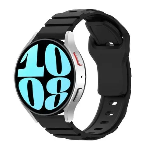 Correa de Reloj de Silicona Armor 18mm (Negro)
